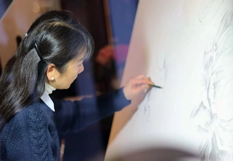 Künstlerin Kim Huynh Dao Nguyen